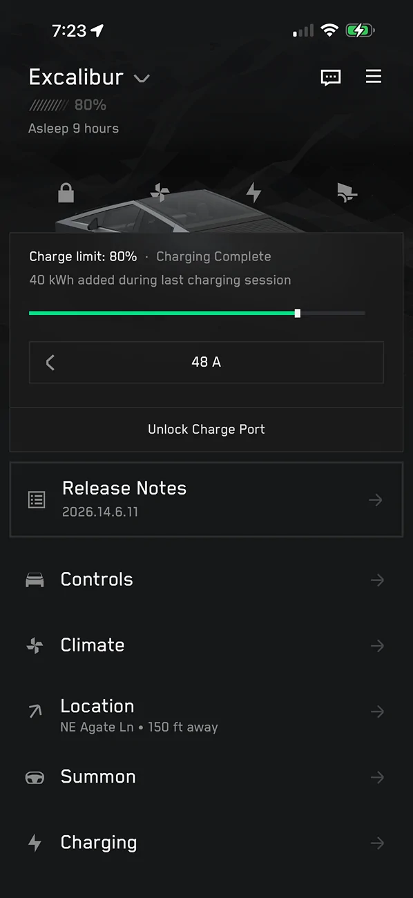 Tesla Cybertruck Summon (ASS) now rolling out with FSD Supervised v14.3.4 for Cybertruck! -- videos added IMG_4118