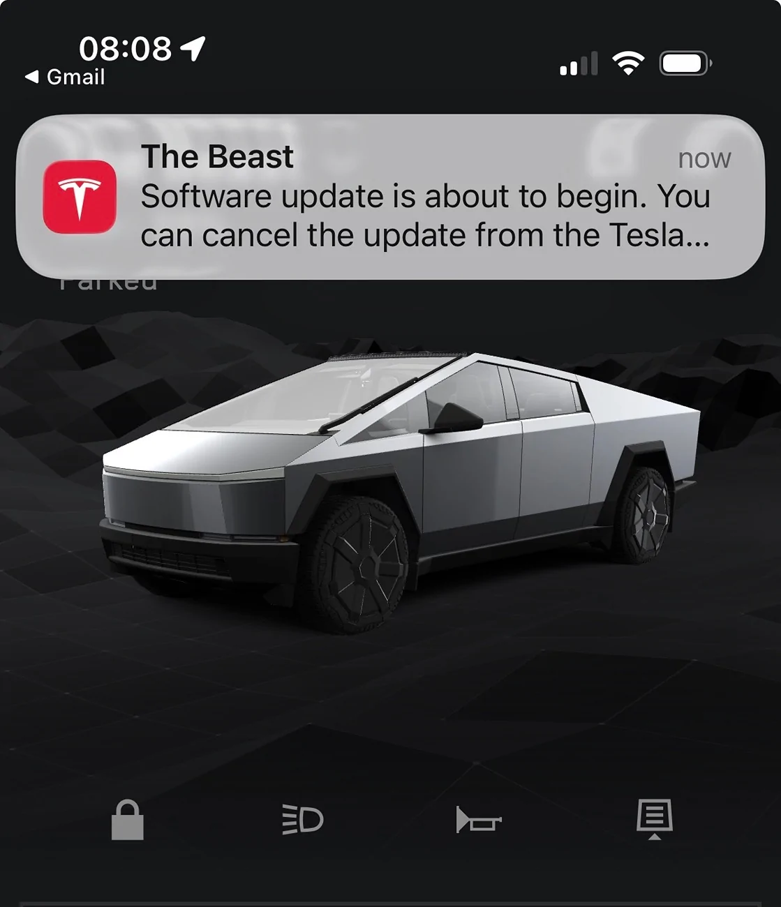 Tesla Cybertruck Summon (ASS) now rolling out with FSD Supervised v14.3.4 for Cybertruck! -- videos added IMG_5813