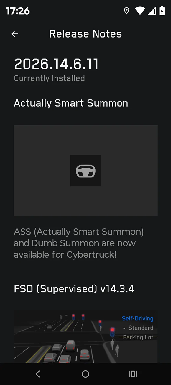 Tesla Cybertruck ¿QUESTION? WHO ELSE GOT ASS? Screenshot_20260616-172626.Tesla
