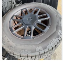 Tesla Cybertruck Am i doing this wrong or are these wheel covers not supposed to fit? wheel