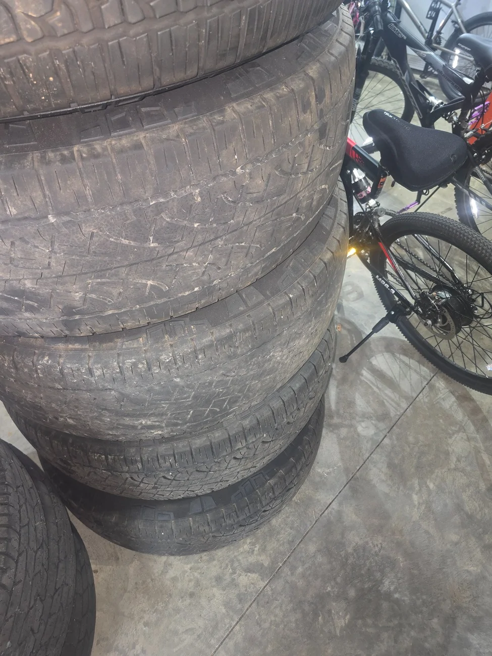 Tesla Cybertruck $1500.00 for 5 Core wheels and Tires (Pickup Only) 20260617_171810