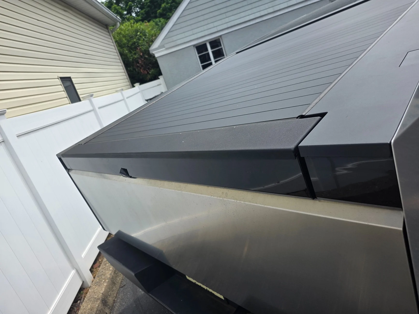 Tesla Cybertruck Stainless Steel Tail Gate Cover from Luckys Fab Shop 20260618_140253