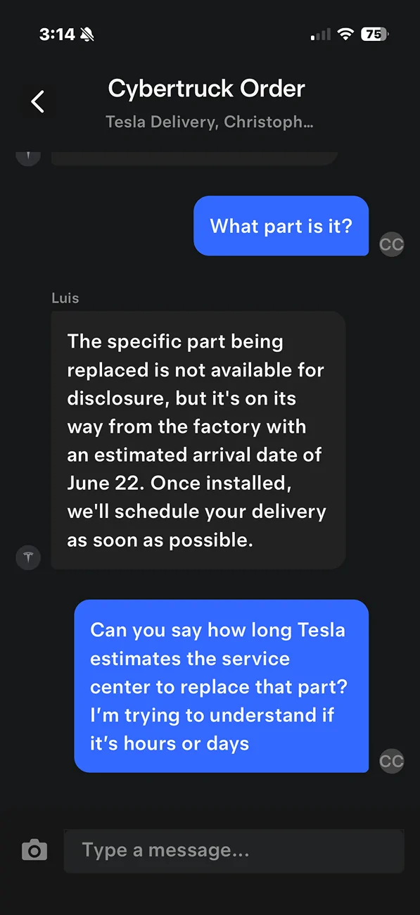 Tesla Cybertruck $59k Base Dual-Motor AWD Cybertruck Begin Delivery! IMG_1309