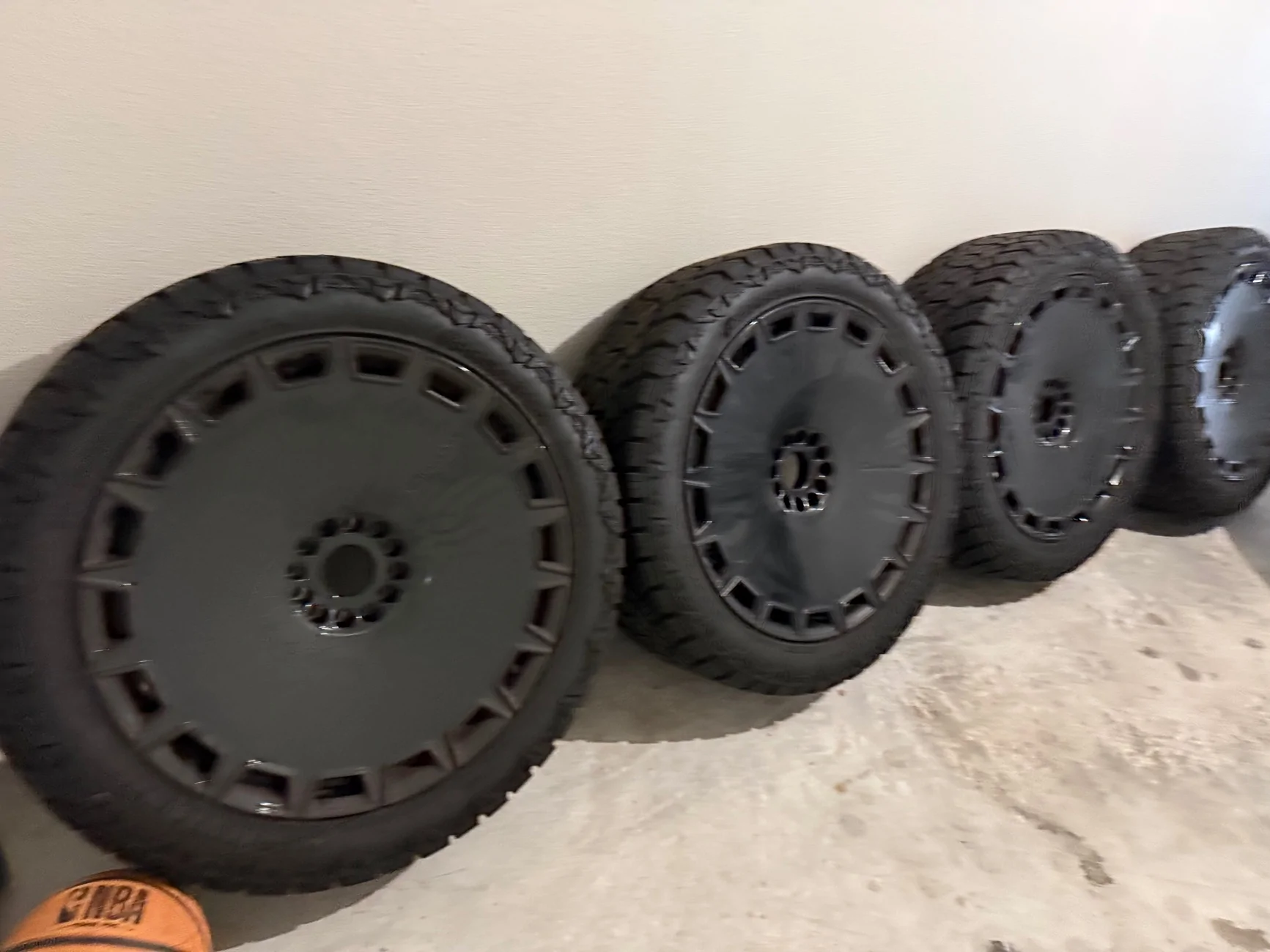 Tesla Cybertruck FS: 24” Giovanna w/ 35x12.5R24 Predators AT Wheels & Tires IMG_1022