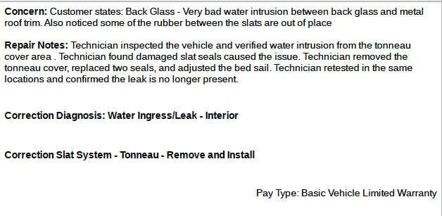 Tesla Cybertruck Official Fix: Tonneau Leak Foam Seal HLMSzgJaAAA9PAy