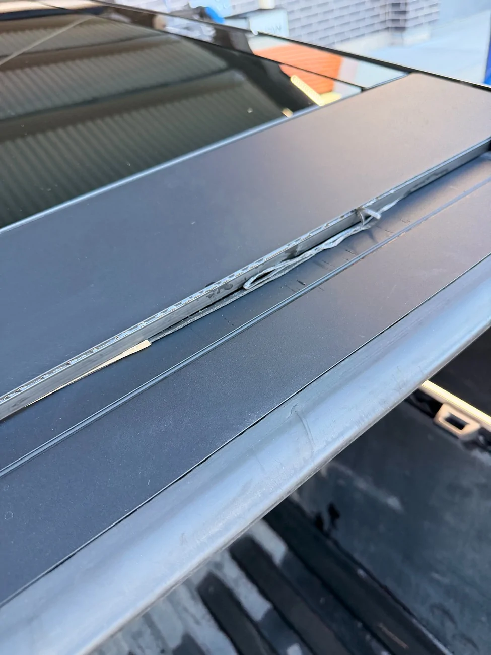 Tesla Cybertruck Official Fix: Tonneau Leak Foam Seal IMG_6140