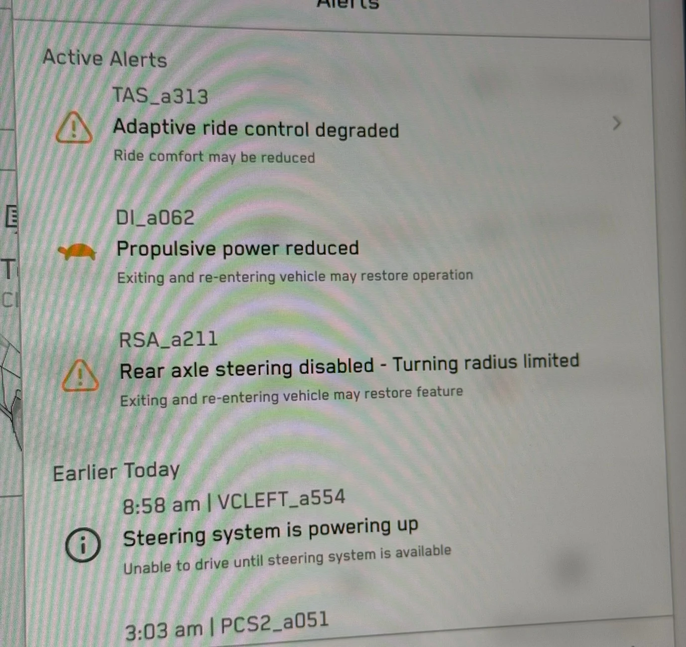 Tesla Cybertruck PCS failure rates by year...is it just a matter of time? IMG_0477