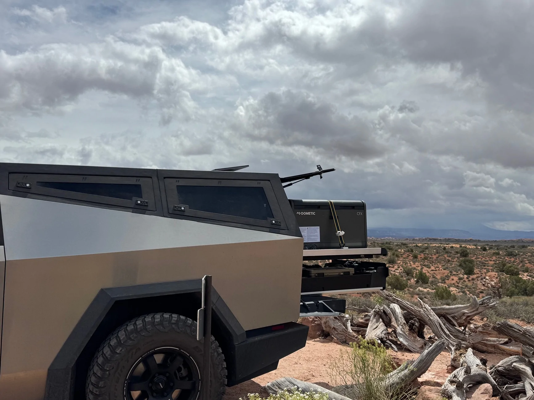 Tesla Cybertruck From the Bay to Moab: Field Testing Our Next-Gen Cybertruck Rack [Urander] IMG_6746