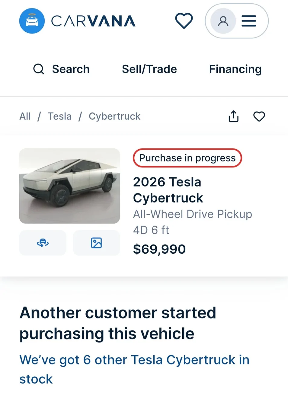 Tesla Cybertruck $59k Base Dual-Motor AWD Cybertruck Begin Delivery! Screenshot_20260622_000953_Samsung Browser