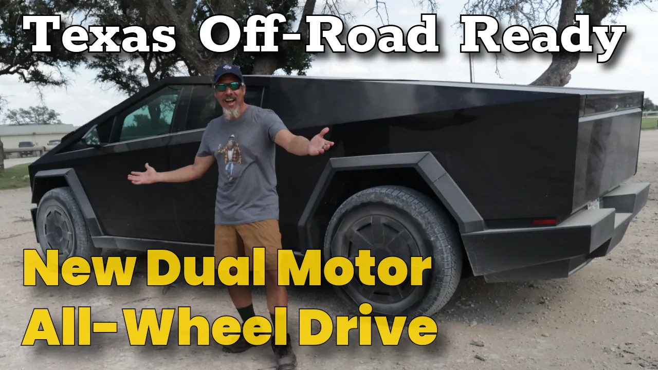 Tesla Cybertruck Spent Hours with new Dual Motor All-Wheel Drive Cybertruck with a Tesla Engineer HiddenFallsThumbnail