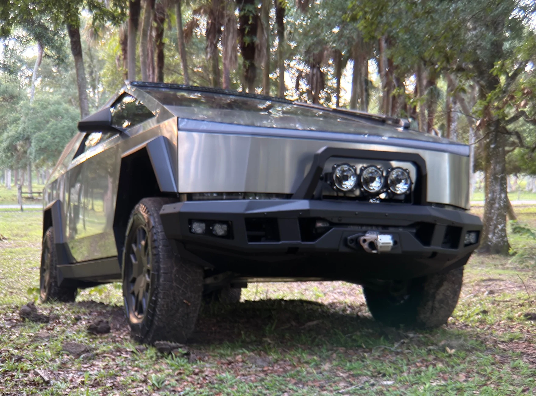 Tesla Cybertruck Post Your Truck's Front or Rear Bumpers or Bumper Mods! Let's see em! IMG_7657