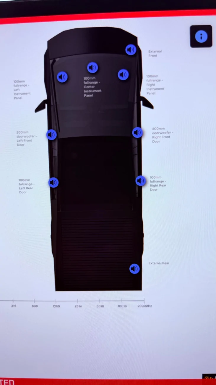 Tesla Cybertruck Standard AWD ($59/69k) - Let's Discuss the Stereo System IMG_4115