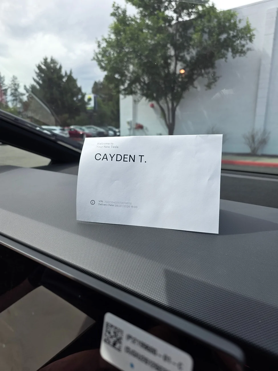 Tesla Cybertruck $59k Base Dual-Motor AWD Cybertruck Begin Delivery! 20260627_155037