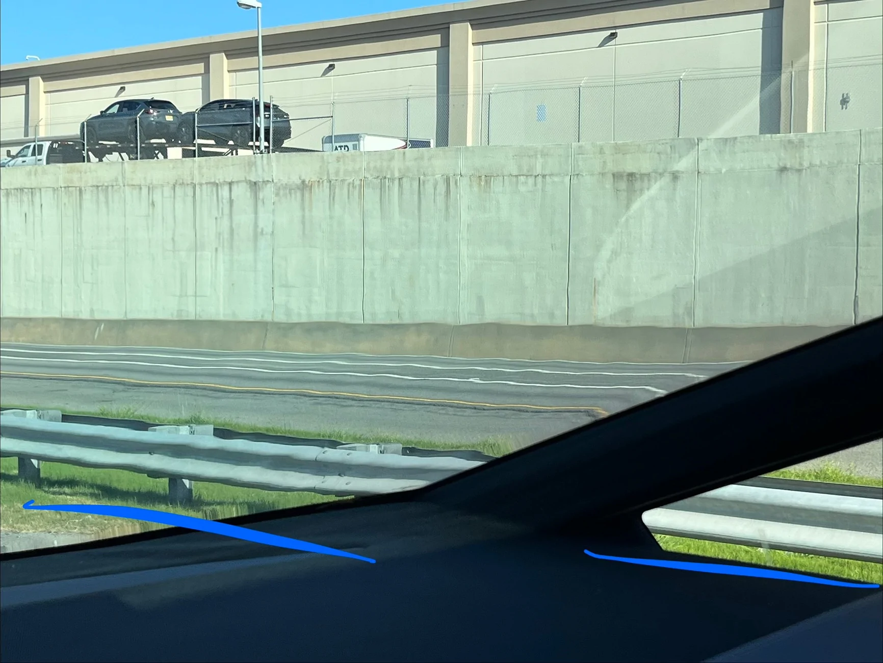 Tesla Cybertruck New Truck owner with somewhat distorted windshield concerns. IMG_5657