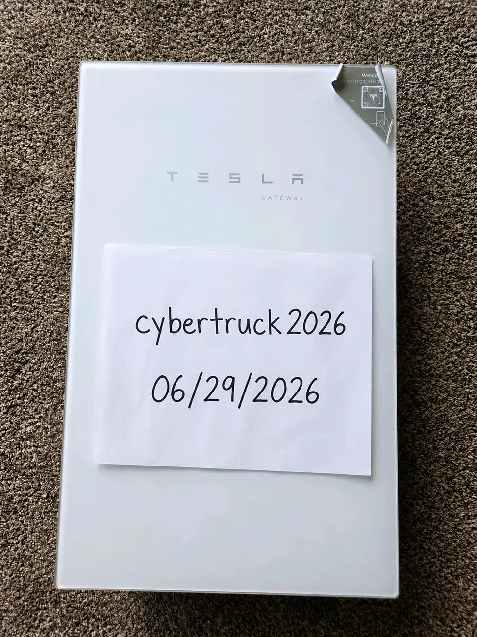Tesla Cybertruck For sale Tesla Gateway 3V Powershare Cybertruck for $859 Image20260629135105