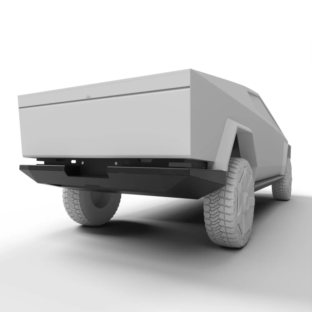 Tesla Cybertruck Post Your Truck's Front or Rear Bumpers or Bumper Mods! Let's see em! AOBUILT cybertruck offroad rear bumper 2.0 - 007