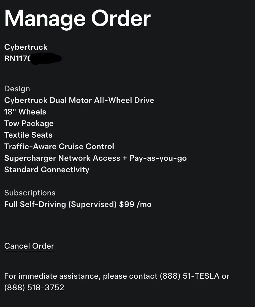 Tesla Cybertruck $59k Base Dual-Motor AWD Cybertruck Begin Delivery! Screenshot 2026-07-02 at 11.25.55 AM