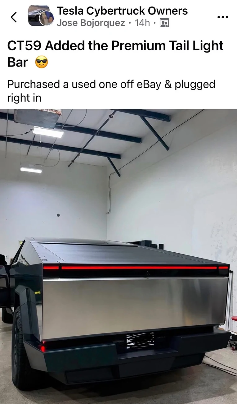 Tesla Cybertruck 59K SAWD - After Purchase Mods Thread 📐 IMG_5468