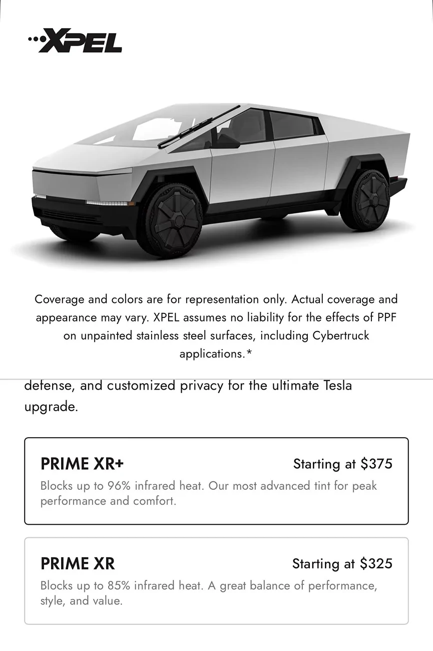 Tesla Cybertruck 59K SAWD - After Purchase Mods Thread 📐 IMG_5469