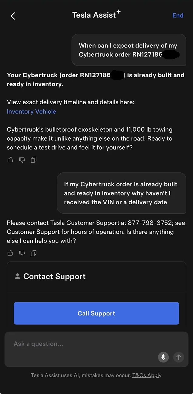 Tesla Cybertruck $59k Base Dual-Motor AWD Cybertruck Begin Delivery! IMG_5171