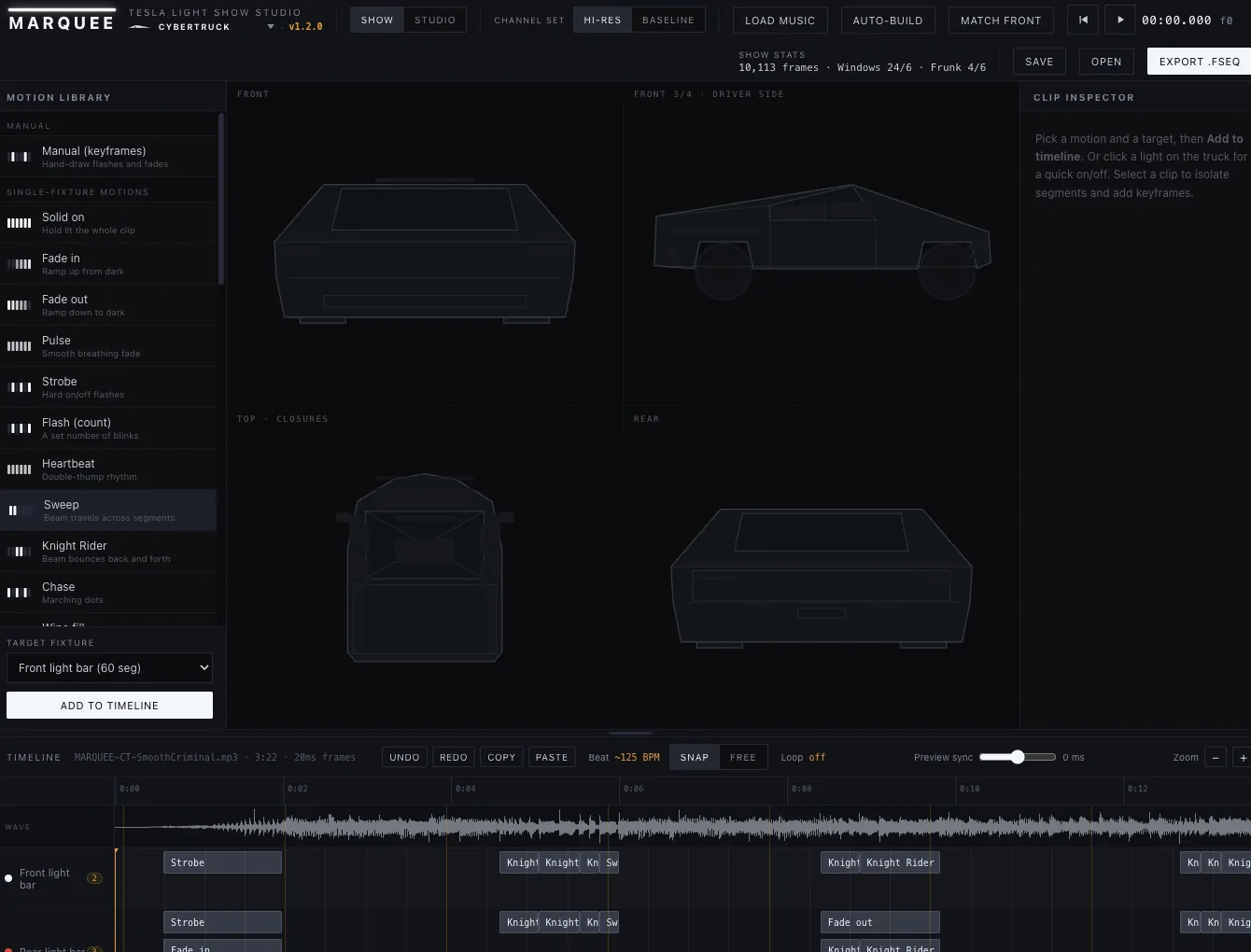 Tesla Cybertruck A New Way To Build Your Light Show! Screenshot 2026-07-07 at 3.49.50 PM