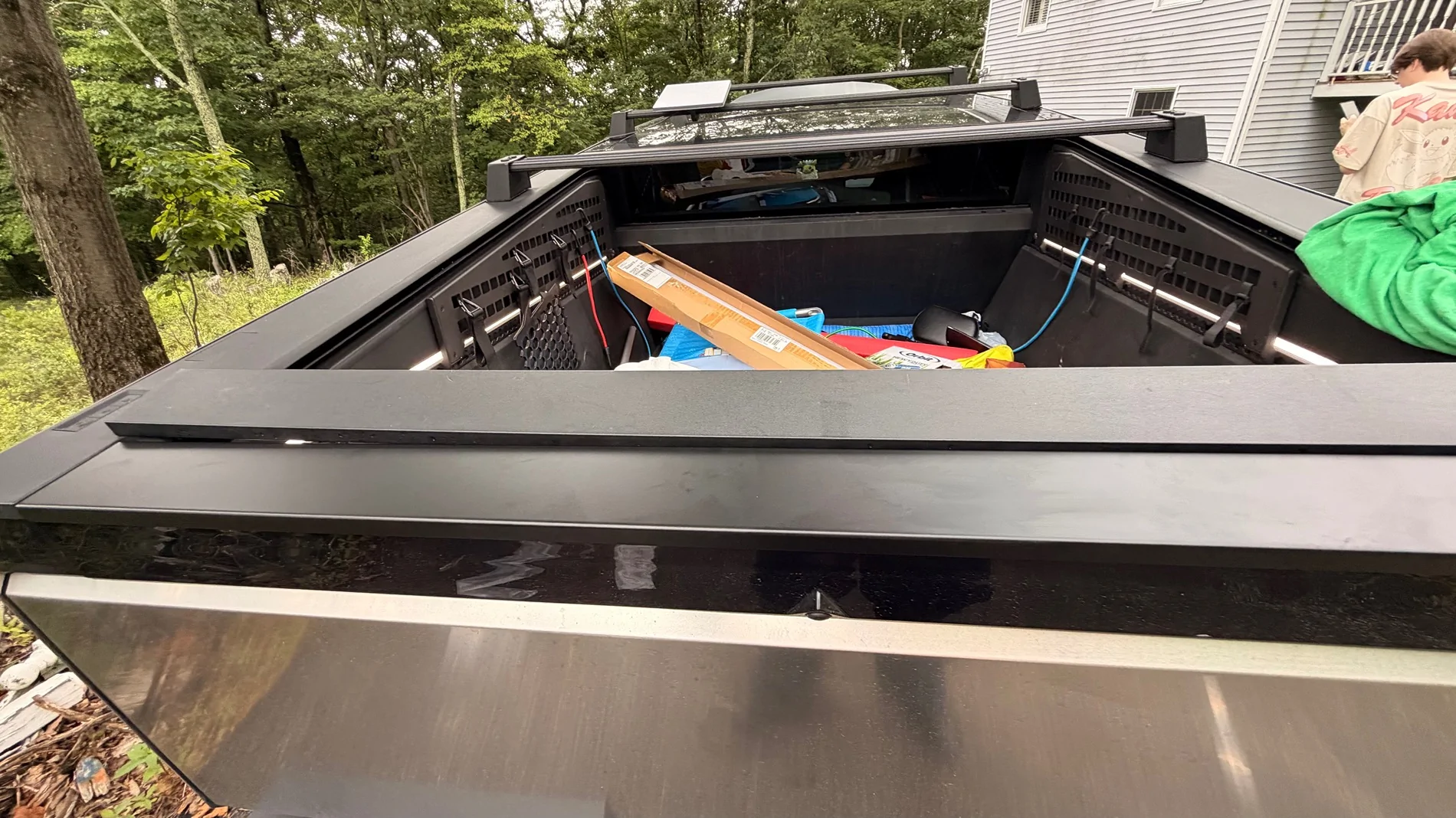 Tesla Cybertruck Stainless Steel Tail Gate Cover from Luckys Fab Shop IMG_6278