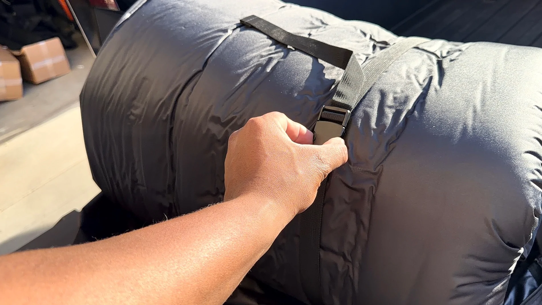 Tesla Cybertruck Cyber Air Mattress - Cybertruck OUT OF STOCK IMG_5208