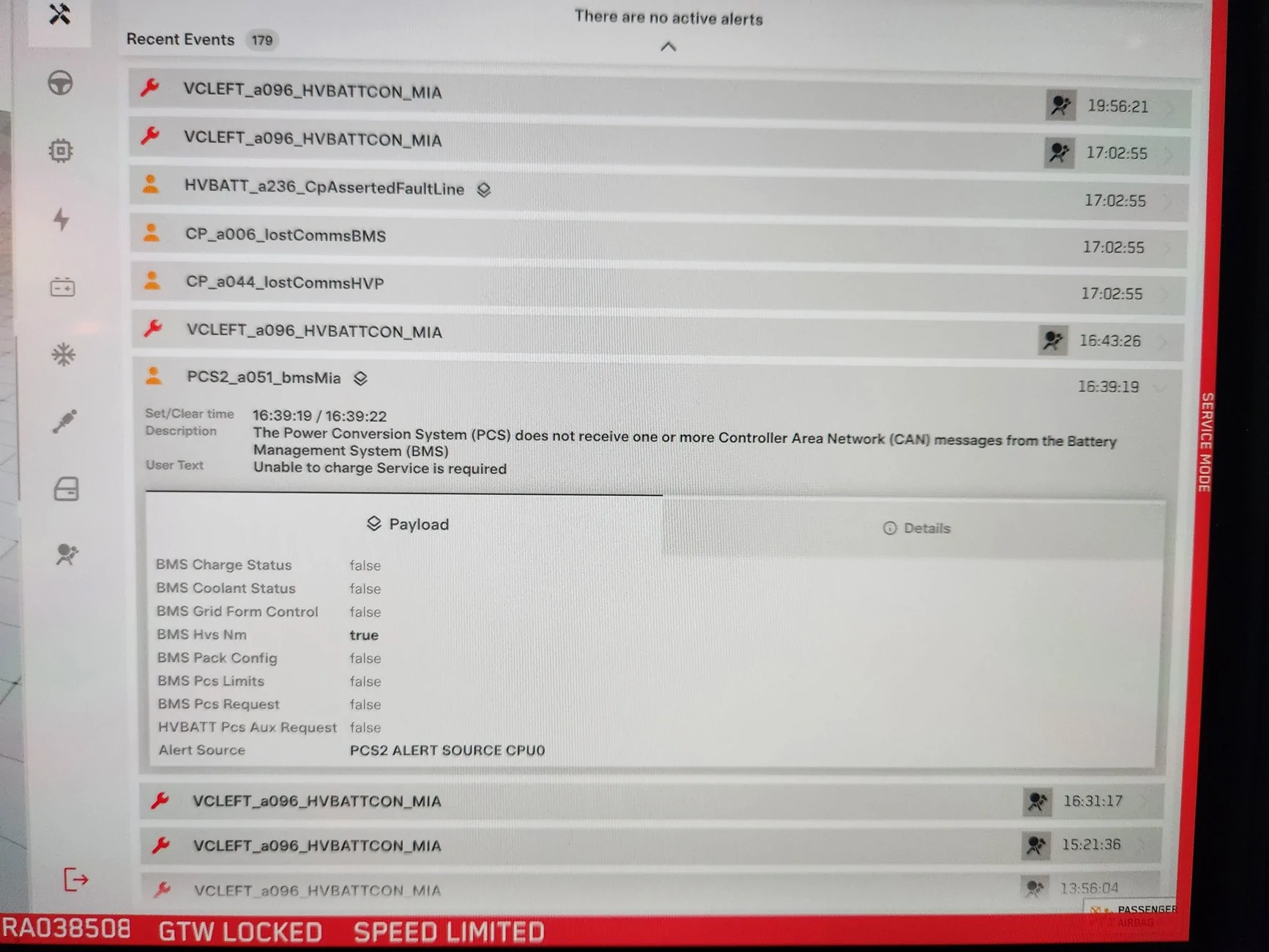Tesla Cybertruck My turn again? Rev E PCS unable to charge 20260708_200030