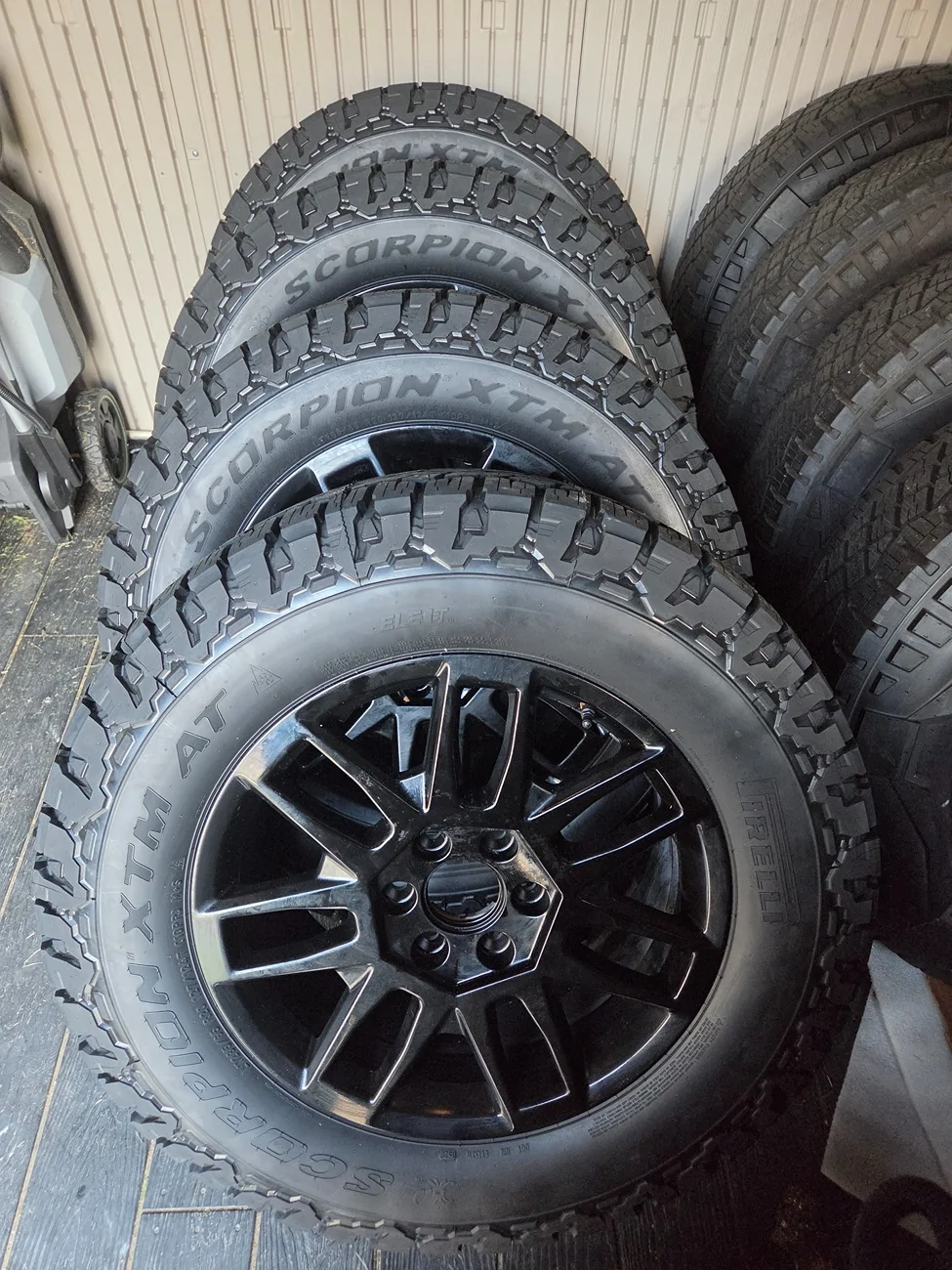 Tesla Cybertruck For sale $1850 Set Of (4) Tesla Cybertruck Tires 285/65R20 Goodyear Wrangler Territory 10.5-11 ( almost new 98%) Free shipping 20260704_072856