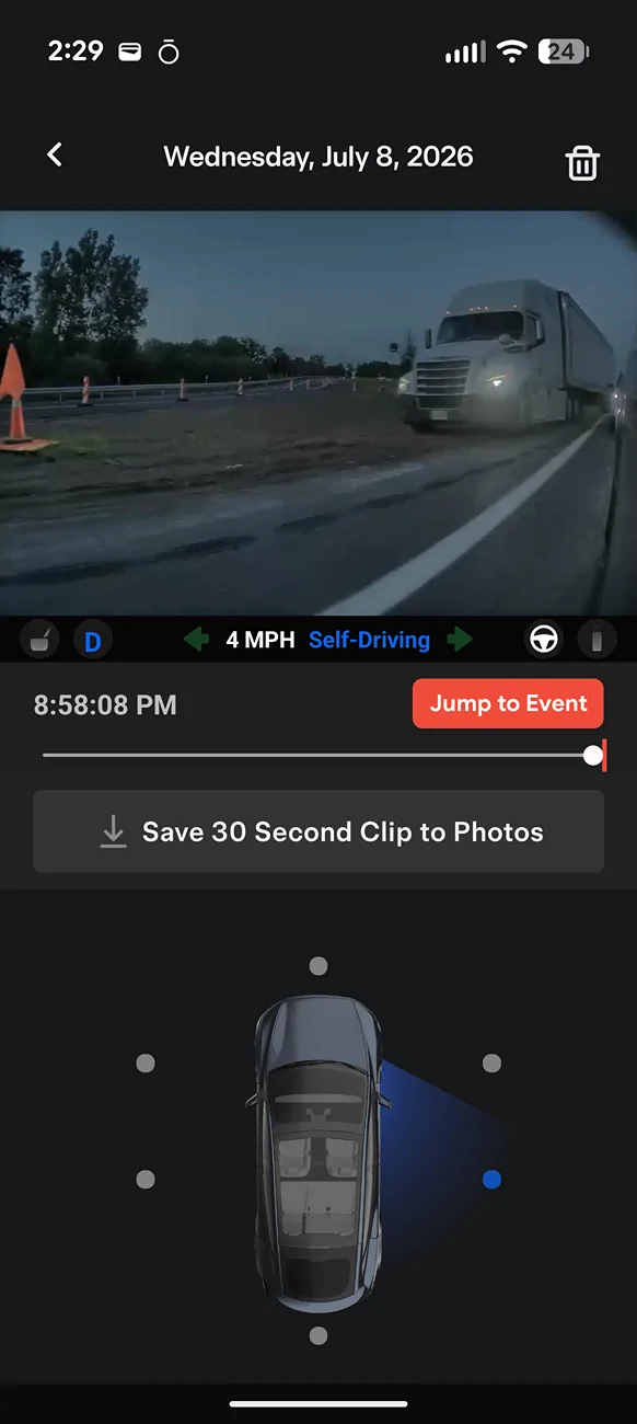 Tesla Cybertruck Why Hasn't Tesla Fixed the Combo Turn Signal & Backup Camera? Screenshot_20260713-142912