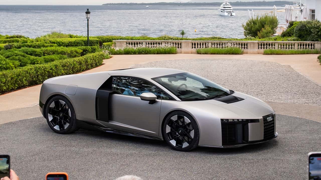Tesla Cybertruck Audi offers hybrid AWD "flattened Cybertruck" audi-nuvolari-2026