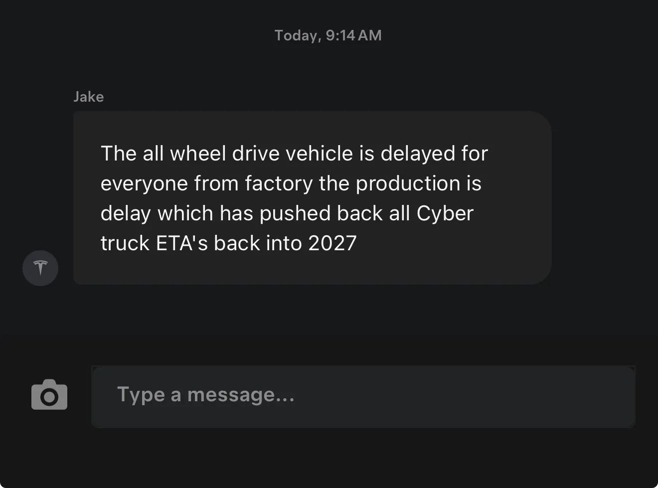 Tesla Cybertruck $59k Base Dual-Motor AWD Cybertruck Begin Delivery! IMG_4585