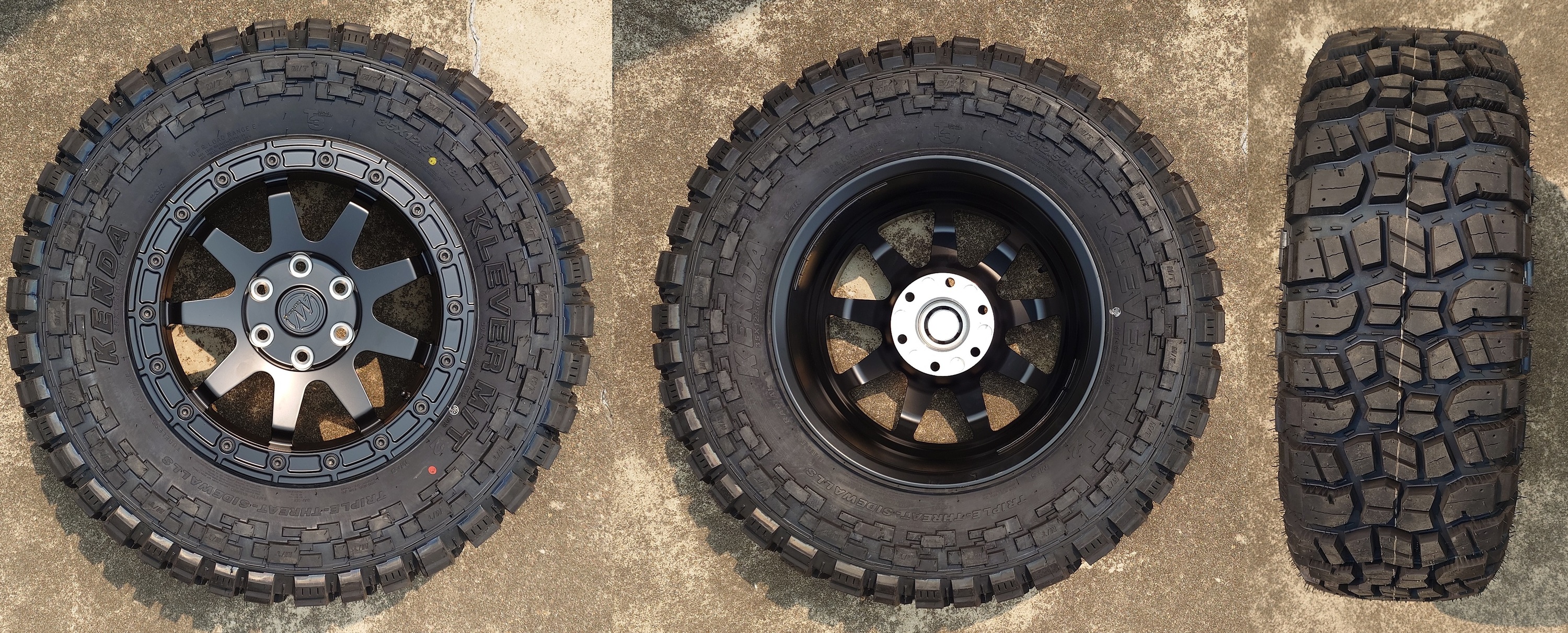 Tesla Cybertruck Fully Forged Atomic Wheels for Tesla Cybetruck kenda.clever.atomic.wheels