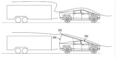 Tesla Cybertruck Wind Deflector tested for towing range improvement 1784420791800-et