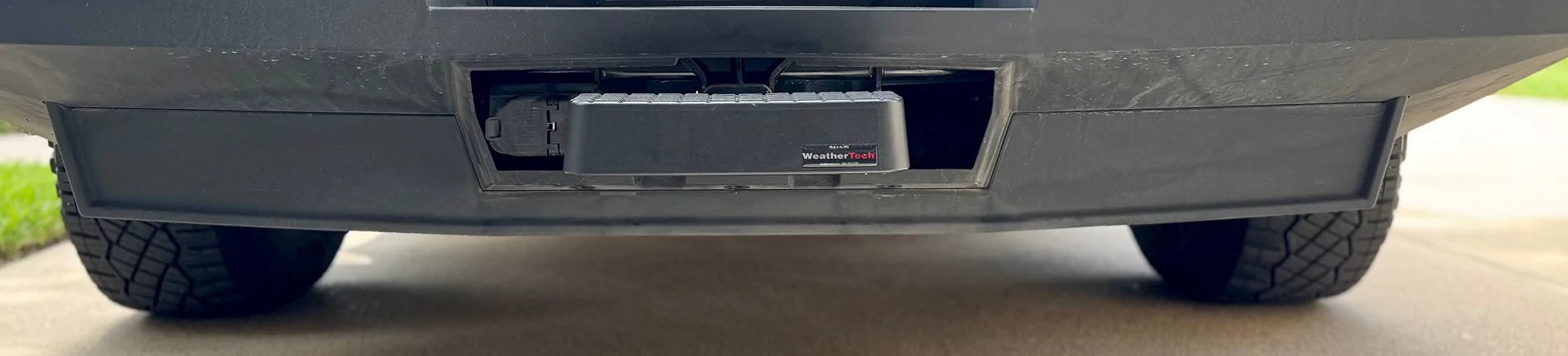 Tesla Cybertruck Hitch step installed (Typer Auto TG-HS8U81238 2" receiver) IMG_6049