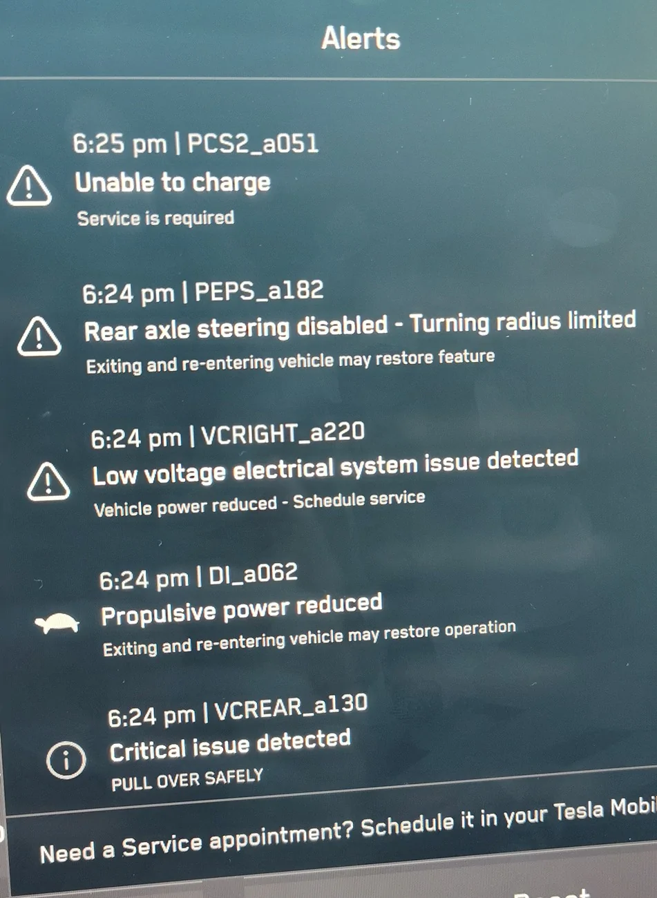 Tesla Cybertruck Critical Errors Continue Tesla