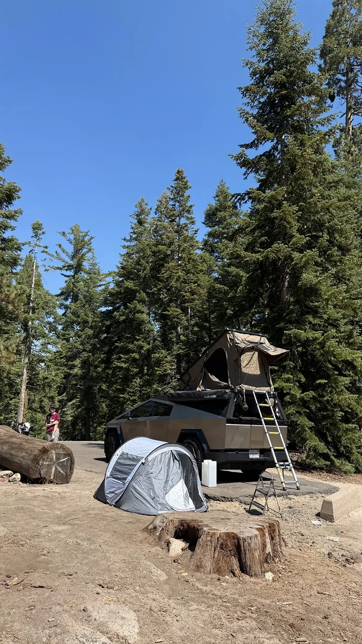 Tesla Cybertruck Inspired Overland Stargazer Duo Carbon Fiber RTT, Clear Stargazing Roof Lightweight and Strong at 2.3K IMG_4191