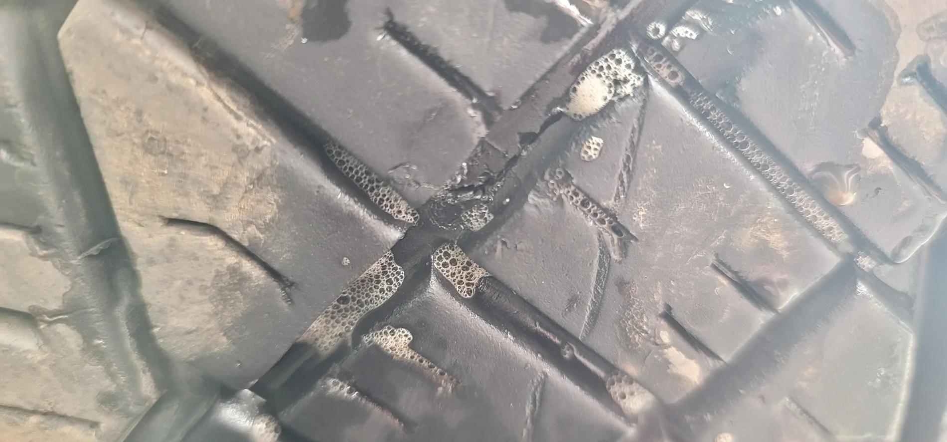 Tesla Cybertruck Double Puncture Manning Park BC 20260722_160158