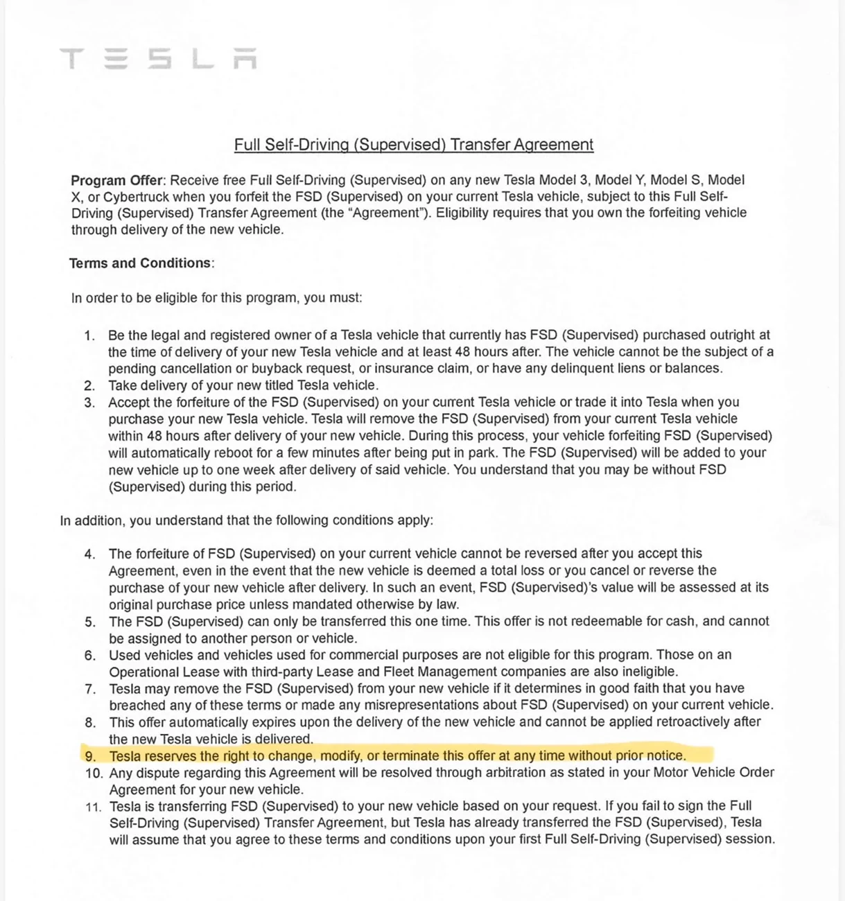Tesla Cybertruck Appeal for FSD transfer?  Anyone press this hard @ delivery? IMG_2655