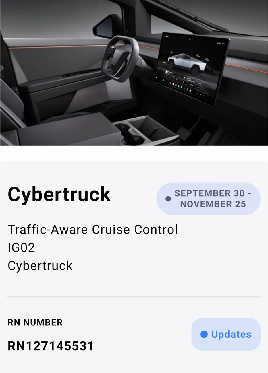 Tesla Cybertruck $59k Base Dual-Motor AWD Cybertruck Begin Delivery! Screenshot_20260727_155939_Delivery Status