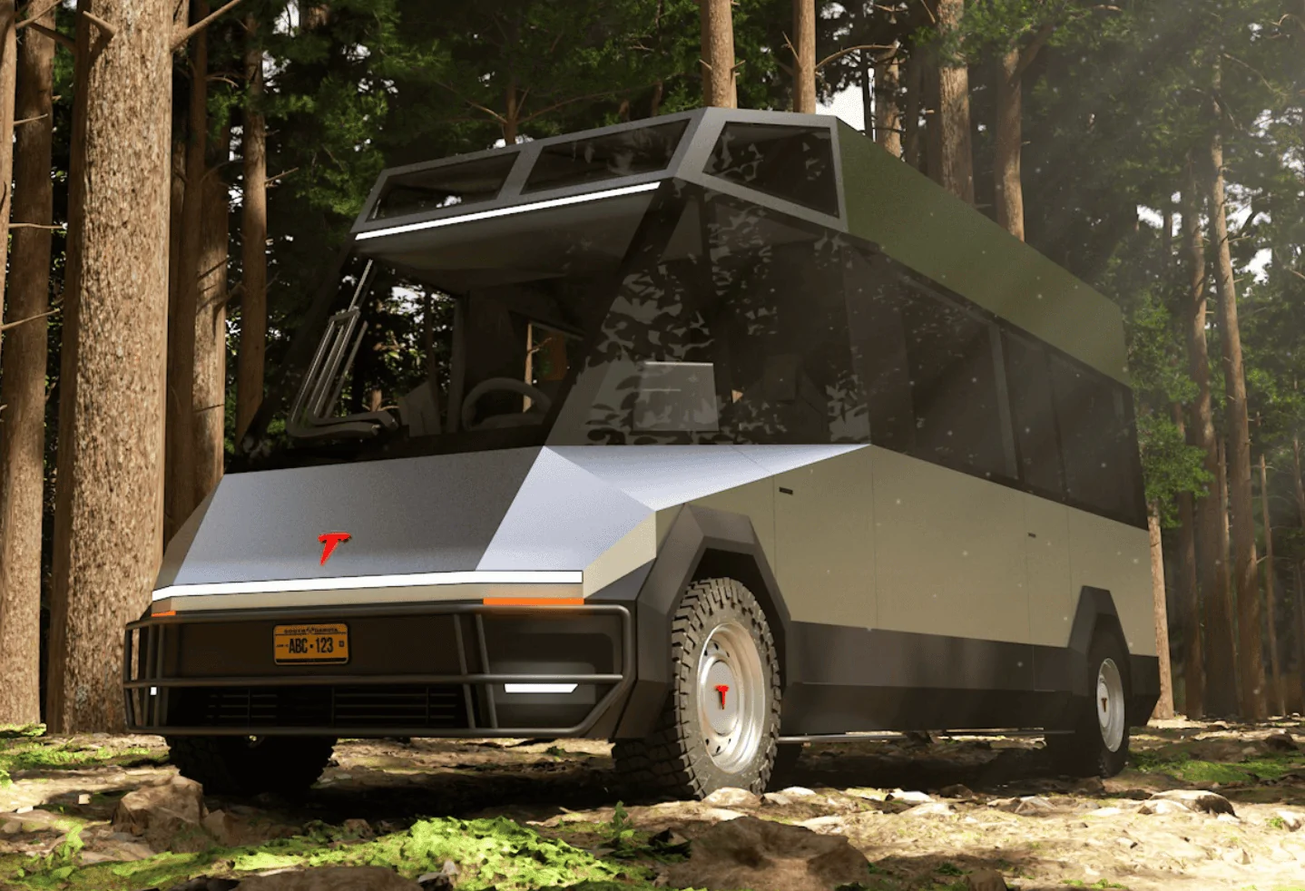 Tesla Cybertruck Cybervan on Twitter by "Cybervan" Cybervan #2