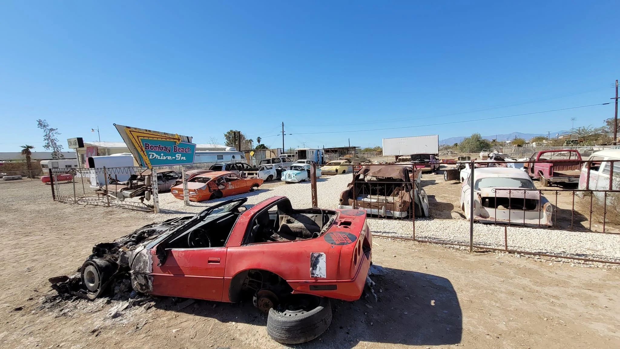 Tesla Cybertruck Any of you Southern Californians heard of Salton Sea?  Sounds promising... bombay_drivein