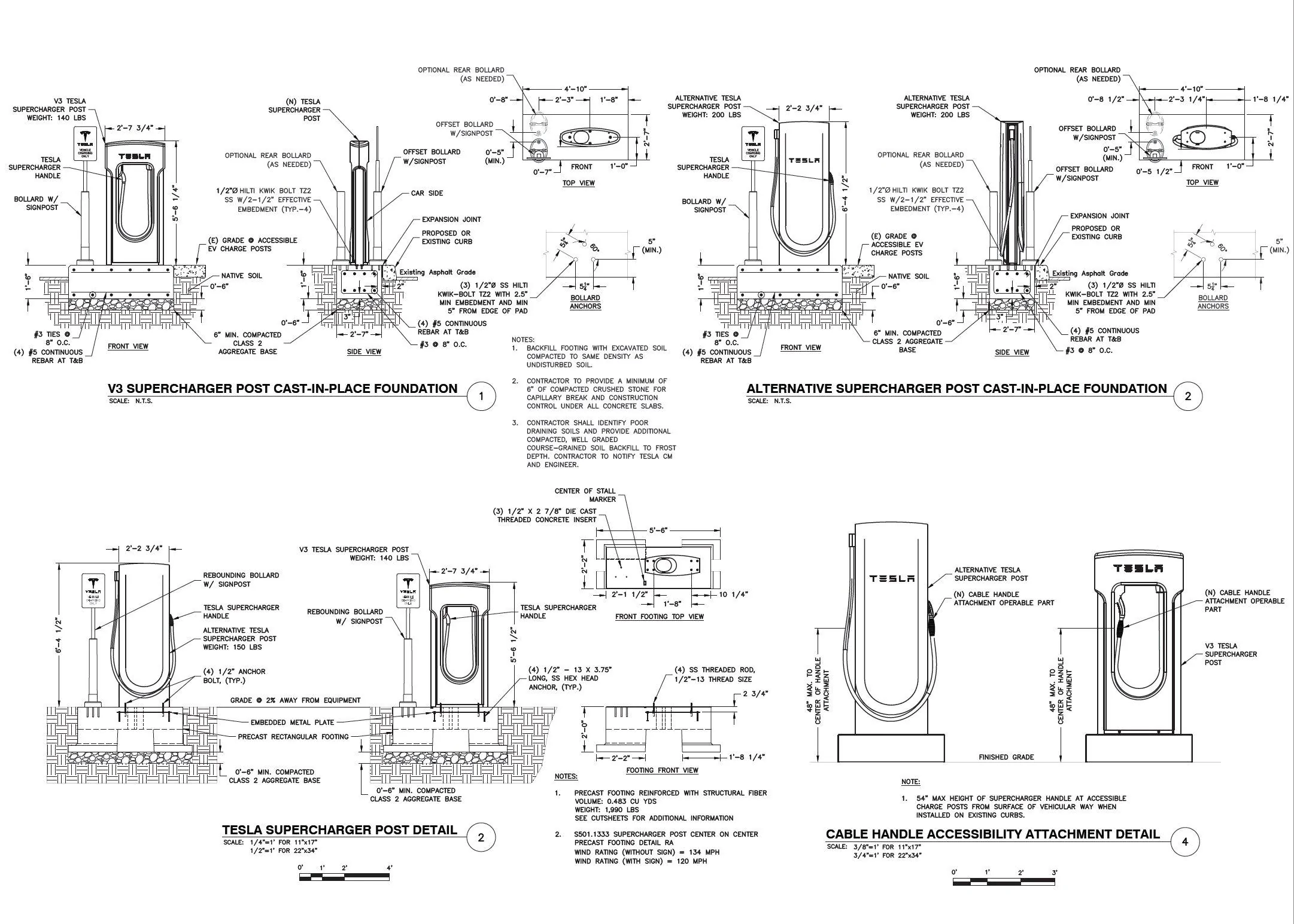 Tesla Cybertruck V4 Tesla Supercharger - Technical Drawings Tesla V4 Supercharger