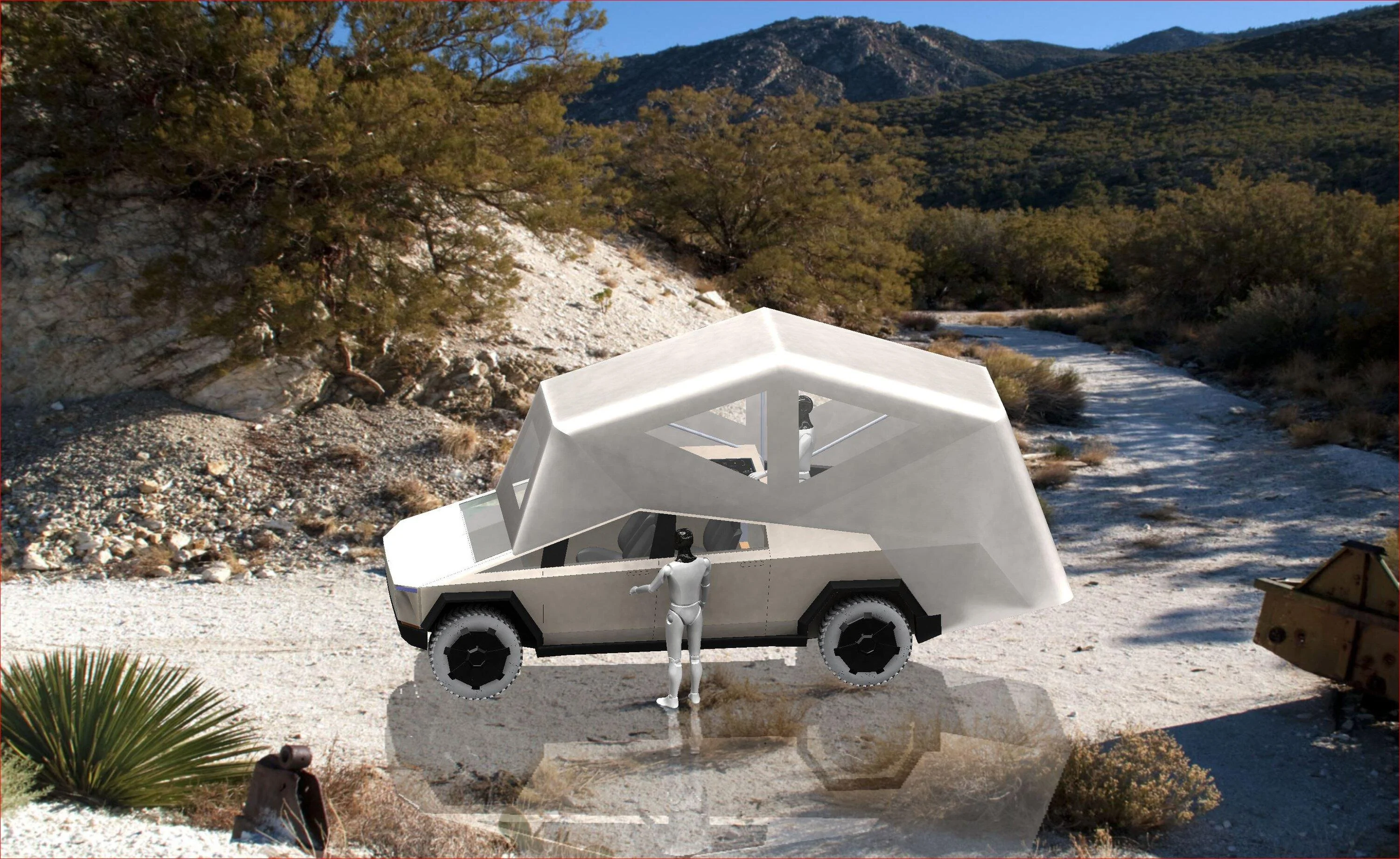 Tesla Cybertruck Should Tesla 're-design the wheel' for CyberTruck? Google_Maps_shortcut