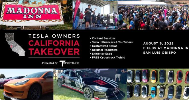 Tesla Cybertruck Tesla Owners Takeover San Luis Obispo, CA August 6, 2022 Tesla Owners California Takeover 