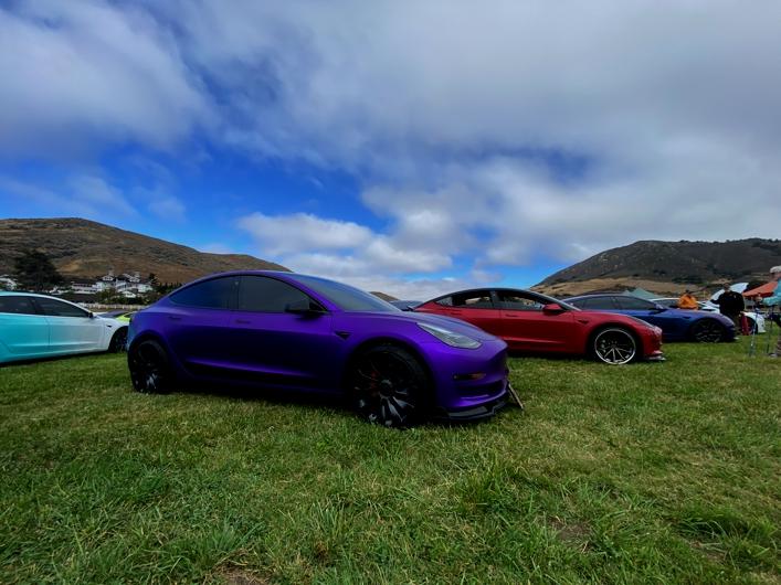 Tesla Cybertruck Tesla Owners Takeover San Luis Obispo, CA August 6, 2022 a trunk usage-0018