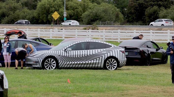 Tesla Cybertruck Tesla Owners Takeover San Luis Obispo, CA August 6, 2022 wrap Striped0004