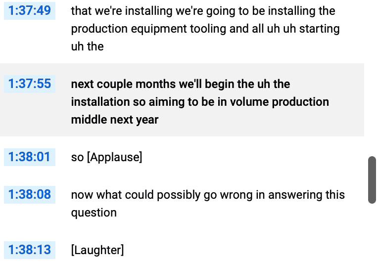 Tesla Cybertruck Musk Expects Cybertruck Production to Begin Mid-2023 [Per Q2 Earnings Call] Screenshot 2022-08-08 at 8.31.35 PM