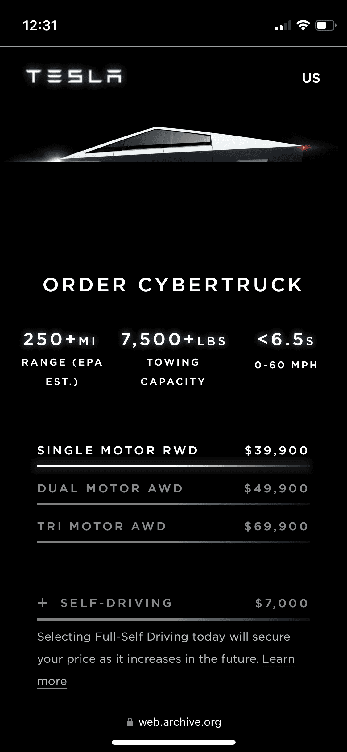 Tesla Cybertruck POLL: Cybertruck Pricing 5258D552-8B15-47F2-AE95-7358C0E57137