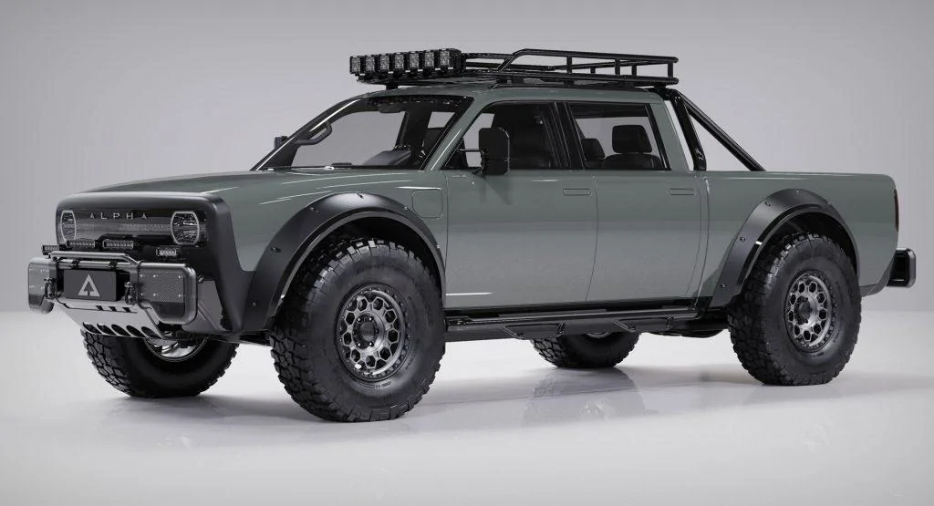 Tesla Cybertruck Musk: "Cybertruck pricing and specs will be different, but it will be a damn fine product." Alpha-SUPERWOLF-1024x555
